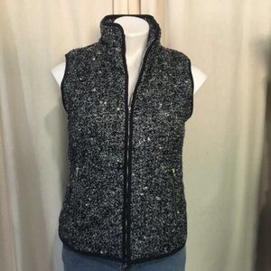 Mia + Tess Vest Blue / White Small